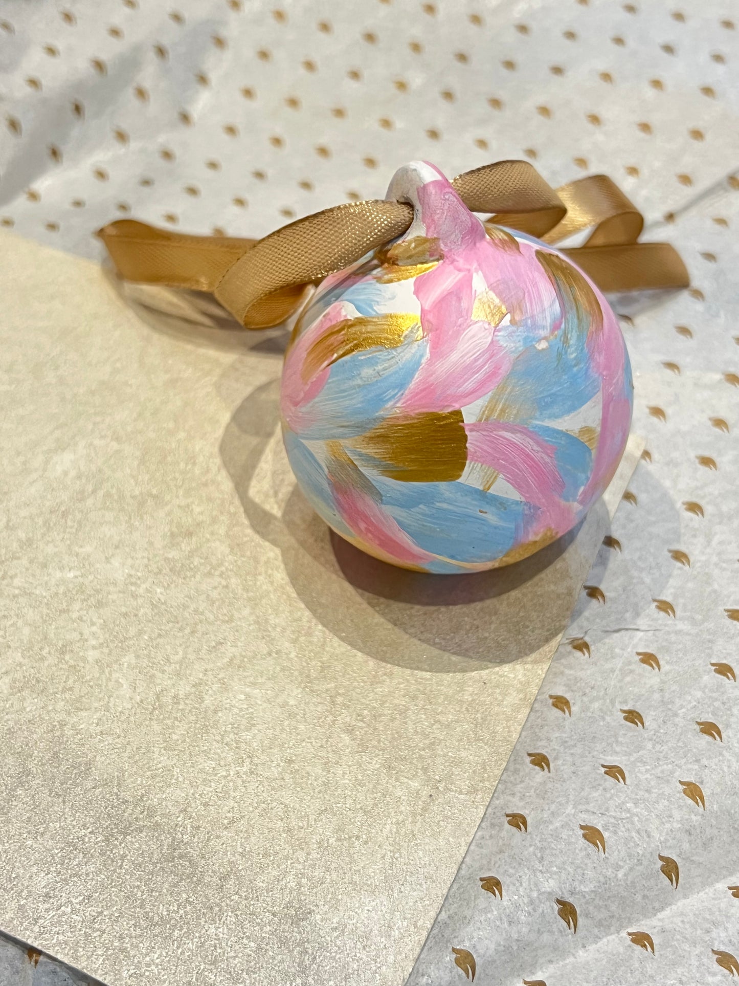 Hand-painted Candy Bauble
