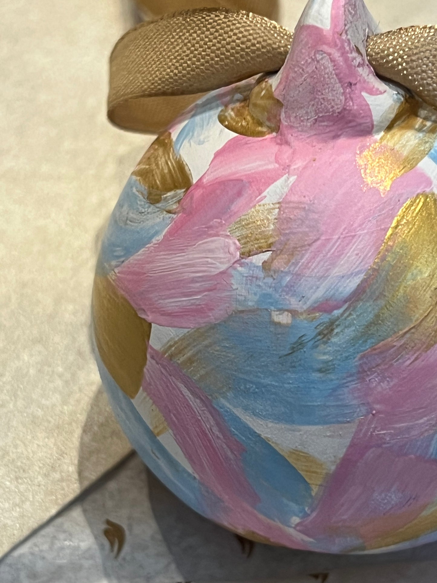Hand-painted Candy Bauble