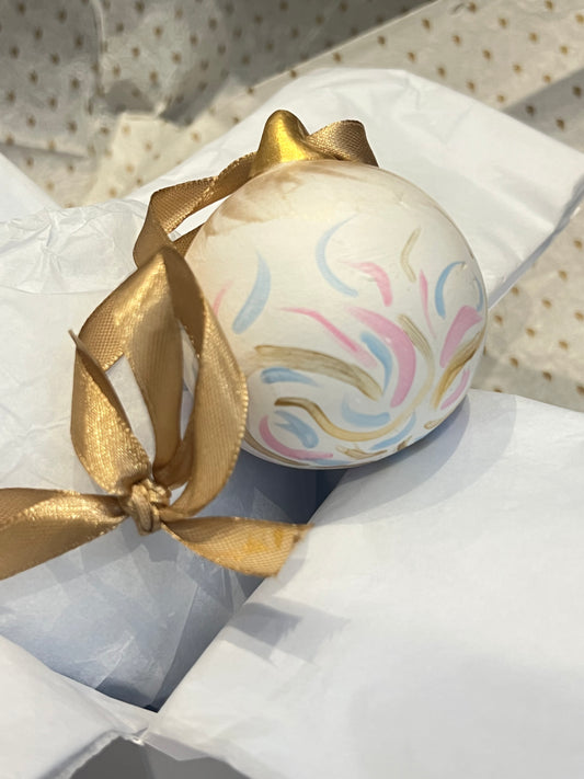 Hand-painted Flame Bauble