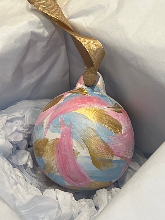Hand-painted Candy Bauble