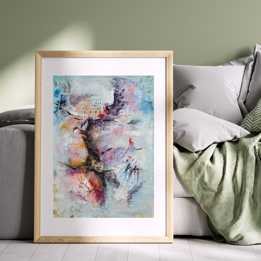 Becoming Art Print
